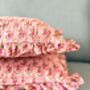 Quilted Floral Cushion, thumbnail 3 of 3