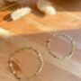 Matching Waterproof Gold Coin Bracelets, thumbnail 2 of 4