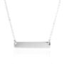 Personalised Handwriting Horizontal Bar Necklace, thumbnail 5 of 5
