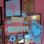 Stay Groovy Clear Acrylic Vinyl Plaque Decor, thumbnail 5 of 9