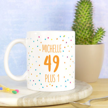 Personalised 50th Birthday Mug, 2 of 3