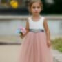 Honey In Baby Pink ~ Party Or Flower Girl Dress, thumbnail 2 of 5