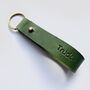 Personalised Leather Keyring, thumbnail 7 of 10
