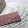 Personalised Luxury Leather Bookmark, thumbnail 3 of 6