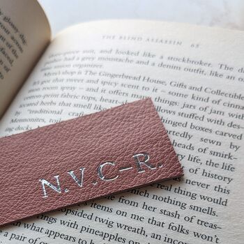 Personalised Luxury Leather Bookmark, 3 of 6