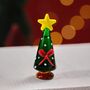 Hand Blown Tiny Glass Christmas With Bow, thumbnail 4 of 4