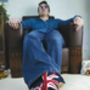 Mens Leather Union Jack Shoes , Slippers, thumbnail 5 of 5