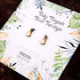 Inky Penguin Birch Hypoallergenic Tiny Stud Earrings, thumbnail 9 of 9