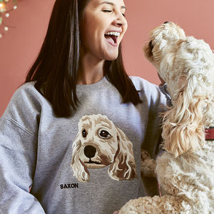 personalised pet sweatshirt