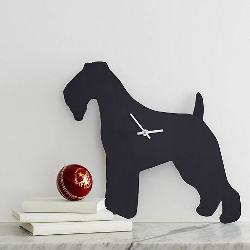 Fox Terrier Clock With Wagging Tail, 1 of 3