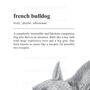 Funny French Bulldog Illustration Card For Dog Lovers, thumbnail 2 of 8
