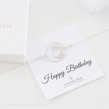 Sun And Moon Bracelet – Personalised Sterling Silver Gift For Her, 2 of 9