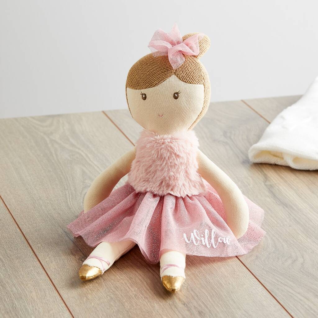 personalised ballerina doll