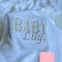 Personalised Baby Blanket |Baby Gift | Newborn Gift, thumbnail 8 of 10