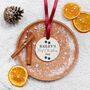 Puppy's Dogs 1st First Christmas Personalised Bauble, thumbnail 6 of 10