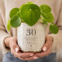 Personalised 30th Birthday Plant Pot, thumbnail 1 of 8