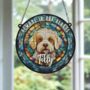 Bichon Frise Memorial Suncatcher, thumbnail 5 of 6