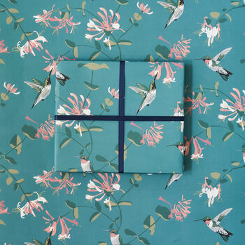 Rspb Blossom And Bird Navy Wrap, 4 of 6