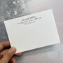 Personalised Calligraphy Correspondence Cards, thumbnail 7 of 8