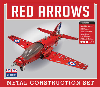 Make Your Own Red Arrow Jet Metal Construction Set, 2 of 4