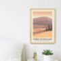 Forest Of Bowland Aonb Travel Poster Art Print, thumbnail 2 of 8