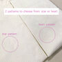 Personalised Embroidered Christening Heart Shawl With Cross, thumbnail 5 of 11