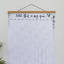 2025 Botanical Wall Planner 'This Is My Year', thumbnail 4 of 8