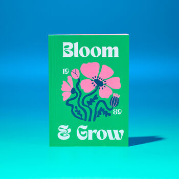 Personalised Bloom And Grow Year Pocket Notebook, 6 of 9