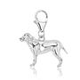 Labrador Charm Sterling Silver, thumbnail 5 of 12