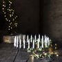 Slim Tapered White One To Twenty Four Advent Candles, thumbnail 5 of 6