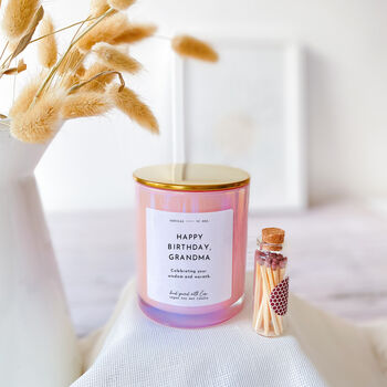 Happy Birthday Grandma – Scented Candle Gift, 9 of 10