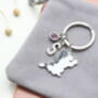 Personalised English Springer Spaniel Keyring Dog Lover Gift, thumbnail 5 of 11