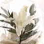 Personalised Floral Lily In Bubble Balloon, thumbnail 4 of 8