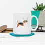 Personalised Dog Christmas Mug, thumbnail 3 of 8