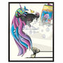 Unicorn In The Bath Poster, thumbnail 3 of 6