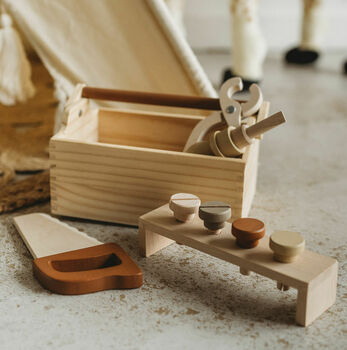 Wooden Tool Box, 3 of 9