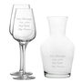 Personalised Sublym Wine Glass And Vin Carafe Set, thumbnail 1 of 3