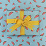 Luxury Watermelon Wrapping Paper/Gift Wrap, thumbnail 4 of 10