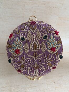 Purple Colourful Bangle Clutch, 6 of 12
