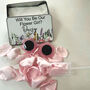 Will You Be Our Flower Girl Tin Proposal Gift, thumbnail 7 of 8