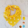 Yellow Star Dog Celebration Bandana, thumbnail 1 of 2