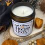 Halloween Hocus Pocus Personalised Candle, thumbnail 2 of 3