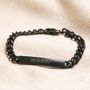 Personalised Men's Stainless Steel Plaque Bracelet, thumbnail 2 of 12