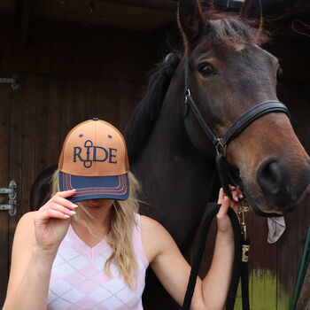 Equestrian Baseball Cap For Horse Riders, 7 of 11