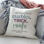 Personalised What Three Words Cushion, thumbnail 1 of 4
