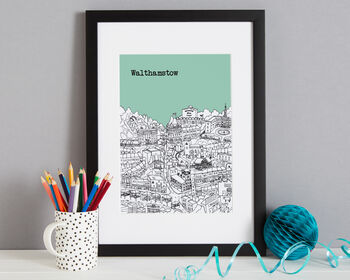 Personalised Walthamstow Print, 5 of 10