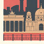 Personalised Berlin Marathon Print, Unframed, thumbnail 6 of 6