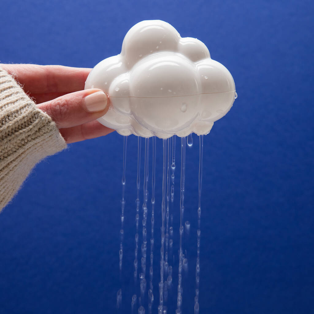 Children's Rain Cloud Bath Toy, 1 of 5