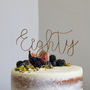 Eighty Wire Birthday Cake Topper, thumbnail 3 of 7