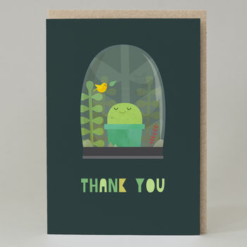 'Thank You' Cactus Card, 2 of 3